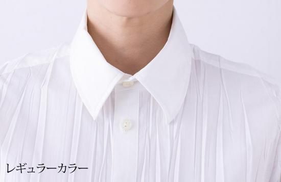 リンクルプリーツシャツ