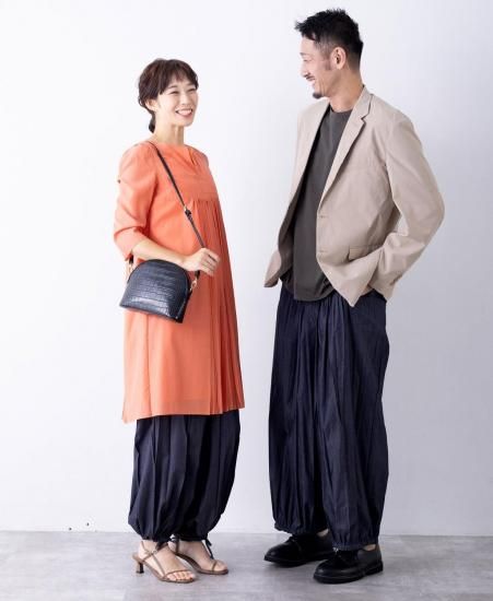 パラシュート デニム パンツ