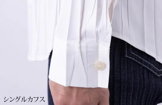 リンクルプリーツシャツ
